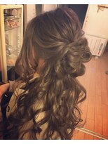 ヘアーセット モコロ(Hair Set MOCORO)&nbsp;ハーフアップアレンジ