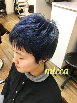 Micca下北沢 ボーイッシュ メンズライクなベリーショート L ミッカ Micca のヘアカタログ ホットペッパービューティー