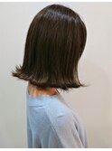 切りっぱなしボブ☆カラー＆カット＆トリートメント