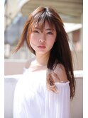 リラックスロングストレート