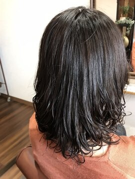 ちいさな美容室 庵(an) かわいいコロンパーマ☆