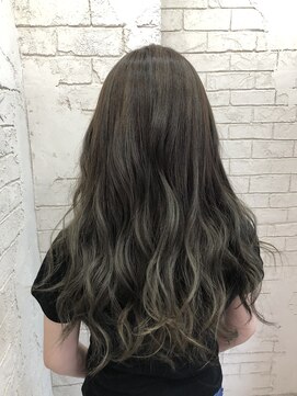 アジールヘア 所沢プロペ通り店(agir hair) ハイライトでイケイケカラー【ブリーチ/イルミナカラー/所沢】