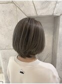 ショートグレージュ