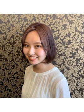 ヘアー コパイン(HAIR COPAIN) ボブ/ベージュカラー/ダブルカラー［熊本/中央区/上通り］