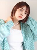 美髪シンプルストレートボブ☆
