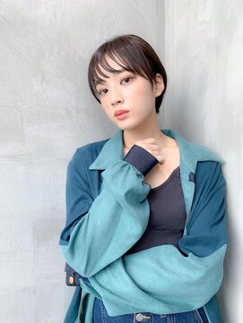 オースティン 流山おおたかの森(AUSTIN) 大人かわいい前髪セシルカットココアブラウンフリンジウェーブ