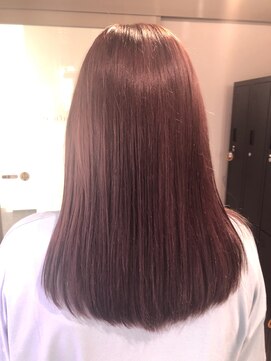 ジャストビューティ ルフレ 金沢八景店(Just Beauty Rufure) ピンクブラウン/大人かわいい/フェザーバング/金沢八景