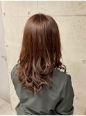 大人かわいい秋カラー♪マロンブラウン