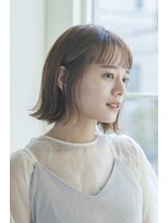 ガーデン タチカワ(garden tachikawa)&nbsp;20代30代大人かわいいうる艶髪抜け感ヘア切りっぱなしミディアム