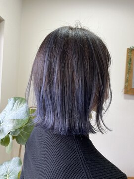 エルフゥ(Elle fou) サファイア インディゴブルー