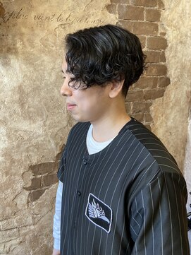 マギーヘア(magiy hair) 前下がりパーマ