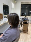 コントラスト強め！白髪ぼかしハイライト