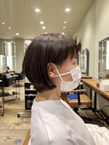 クローゼット 新宿(closet)&nbsp;イメチェンチェリーブラウン[髪質改善/ヘッドスパ白髪染め/新宿]