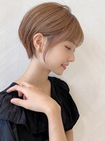 ロンド ストラーダ 心斎橋(Lond strada)&nbsp;ショート×ハイライト白髪ぼかし×愛され似合わせカット[心斎橋]