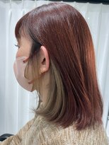 ディセンシー(Dicency)&nbsp;イヤリングカラーとオレンジ