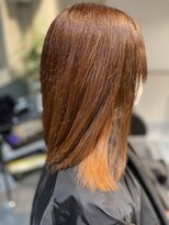 リバティ 吉祥寺(Liberty)&nbsp;インナーカラー/うる艶オレンジ/吉祥寺/髪質改善/トリートメント