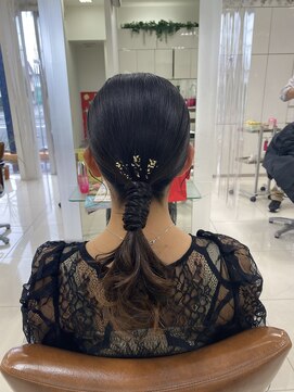 フォルテ 中田店 お呼ばれヘアアレンジ