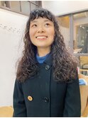 ロングパーマスタイル