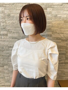 サード(ThairD) ミニボブ/ぱっつん前髪/ヘルシースタイル/30代40代50代