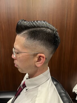 ヒロギンザ 上野店(HIRO GINZA) 7:3スキンフェード