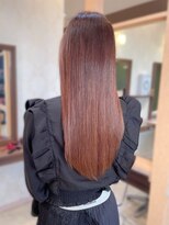 ヘアメイク ミチ 富田店(HAIRMAKE MICHI)&nbsp;【MICHI 富田店　古作蓮】髪質改善　ストレート　艶カラー