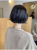 【three.中之島】ブルーブラック