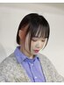【Natsuki.限定】カット＋髪質改善カラー＋イヤリングカラー+トリートメント