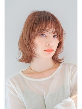 ガリカ 大名(Gallica) 【當間】顔まわりレイヤーに抜け感たっぷりカジュアルウルフボブ