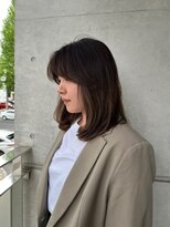 リバレッジ 白金(Leverage) 海外ボブカーテンバング20代30代【目黒白金】