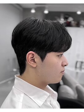 リリアン(ReLien) ダウンパーマ×シースルーマッシュ