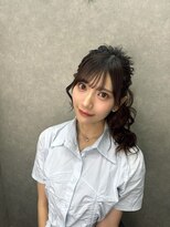 アンプル 天神店&nbsp;ヘアセット　ヘアアレンジ　お呼ばれアレンジ　フレンチガーリー