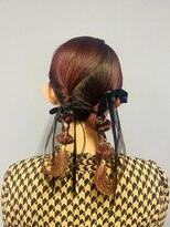 ヒュミ(hymy) 結婚式参列に♪/お呼ばれヘア/おとなっぽヘア/ゆるふあ/ボブ