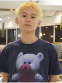 ブリーチ抜きっぱなしスパイキーショート