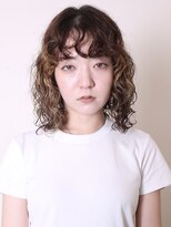 ヨファ ヘアー 芦屋店(YOFA hair)&nbsp;イメチェン似合わせカット20代30代40代カーリーヘア0404