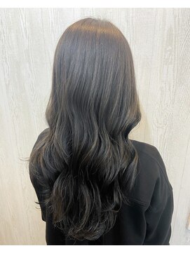 テーラヘアー 草加店(TELAHAIR) くびれヘア*ダークブルーアッシュ