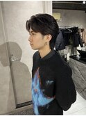韓国ヘア/メンズカット/ブリーチなし/顔まわりカット/新潟美容室