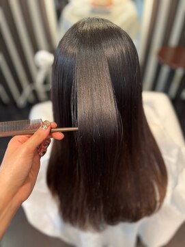 ウェーブクリップ 髪質改善ストレート