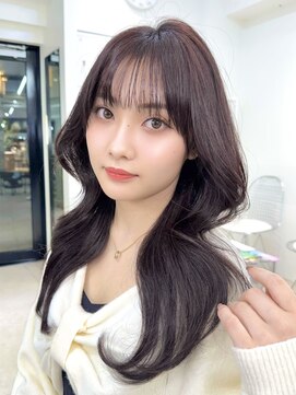 オニキス(ONYX) T37レイヤーカットハッシュカット透明感くびれヘア表参道韓国風