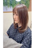 韓国風レイヤーカット顔まわりくびれオルチャン