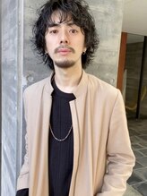 サイン メンズ 渋谷(SIGN men's) フェザーパーマ/ニュアンスパーマ/センターパート/カルマヘア