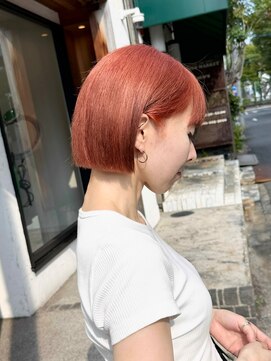 デコヘアーフラッペ(DECO HAIR frappe) ボブブリーチ