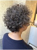 新宿　ショートスパイラルパーマ　RYO