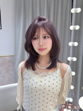 キャリ 渋谷(care) ラベンダーグレージュ