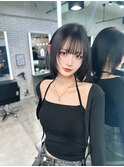 レイヤーボブ/ワンホン/韓国ヘア/ケラチントリートメント