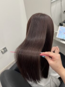 アイスプロドバイブルーム 木更津店(ice prod by bloom) 黒髪カタログ/クラゲヘアー/オリーブグレー/木更津