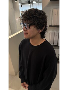 ミー 岡崎(mii) メンズカット+ケアプードルパーマ(岡崎.北岡崎)
