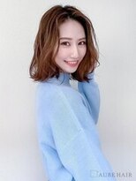オーブ ヘアー フィリア 高知南国店(AUBE HAIR filia) 20代・30代_面長解消ロブ