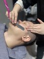 サロンドシロ(salon.de.SHILO)&nbsp;シェービング/眉毛/眉カット/顔そり/リラックス<理容室>床屋