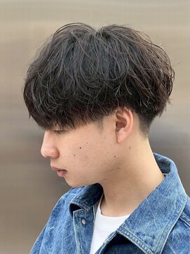 フィフス 大分(fifth) 大分ルーズパーマメンズカット骨格矯正刈り上げマッシュショート