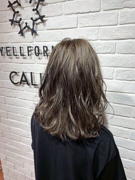 エールフォルム 藤枝店(YELLFORME) 透明感アッシュグレージュカラー【藤枝】